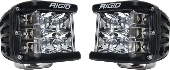 Rigid Industries D-SS - Spot - Set of 2 - Black Housing - Bull Strap