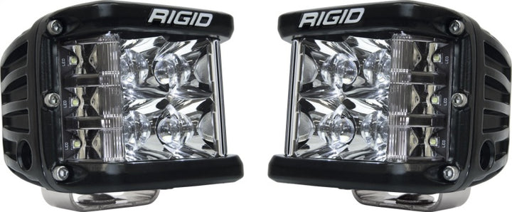 Rigid Industries D-SS - Spot - Set of 2 - Black Housing - Bull Strap