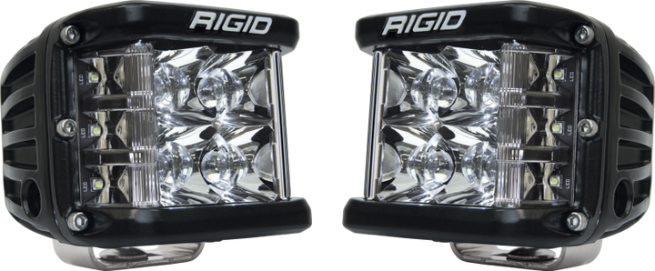 Rigid Industries D-SS - Spot - Set of 2 - Black Housing - Bull Strap