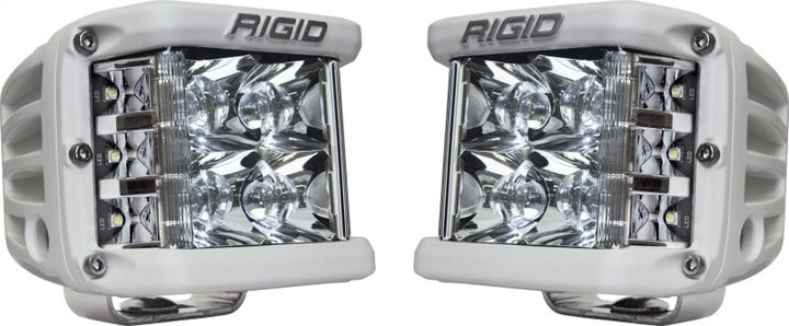 Rigid Industries D-SS - Spot - Set of 2 - White Housing - Bull Strap