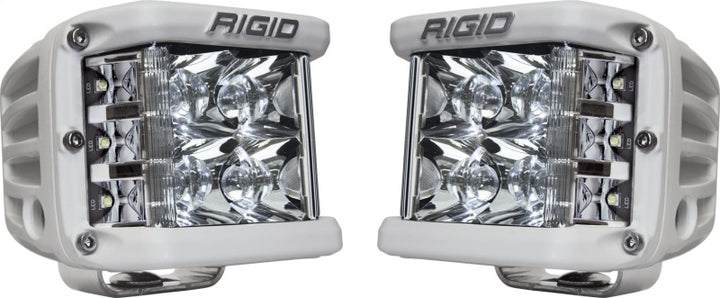 Rigid Industries D-SS - Spot - Set of 2 - White Housing - Bull Strap