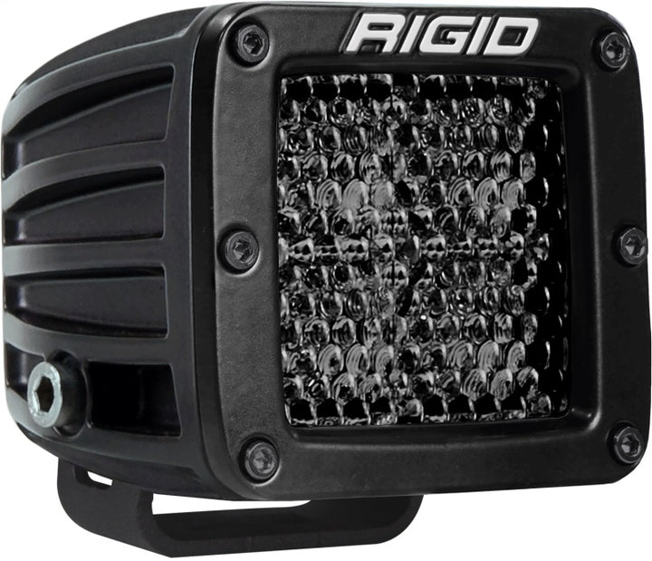 Rigid Industries D Series PRO Midnight Edition - Spot - Diffused - Pair - Bull Strap