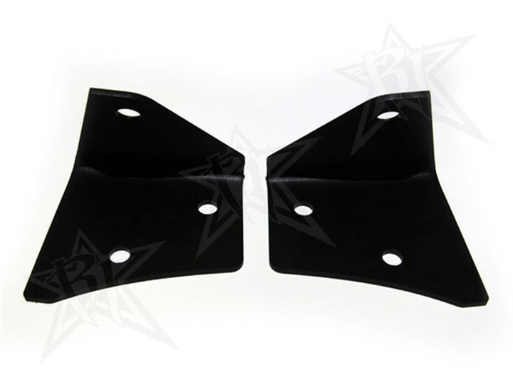 Rigid Industries Jeep JK - A-Pillar Mount Set of 2 - For Dually/D2 set - Bull Strap