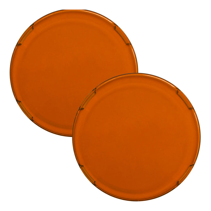 Rigid Industries Light Cover for 360-Series Amber PRO - 6in. (Pair) - Bull Strap