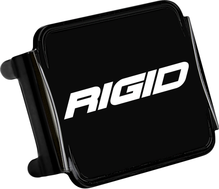 Rigid Industries Protective Polycarbonate Cover - Dually/D2 - Black - Bull Strap