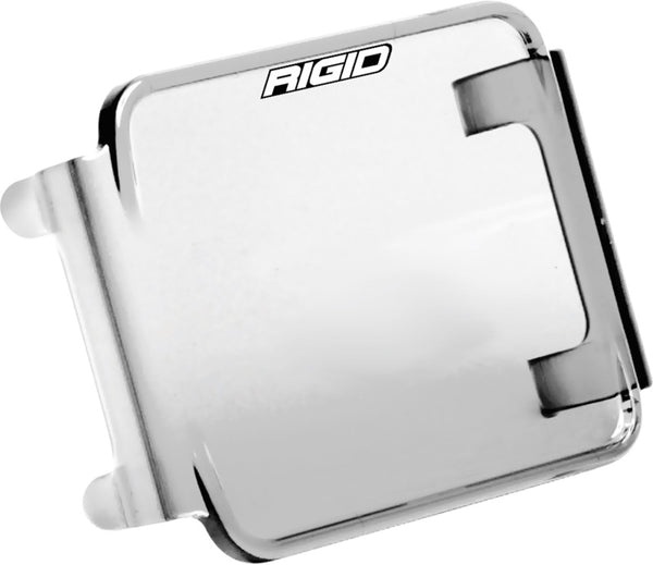 Rigid Industries Protective Polycarbonate Cover - Dually/D2 - Clear - Bull Strap