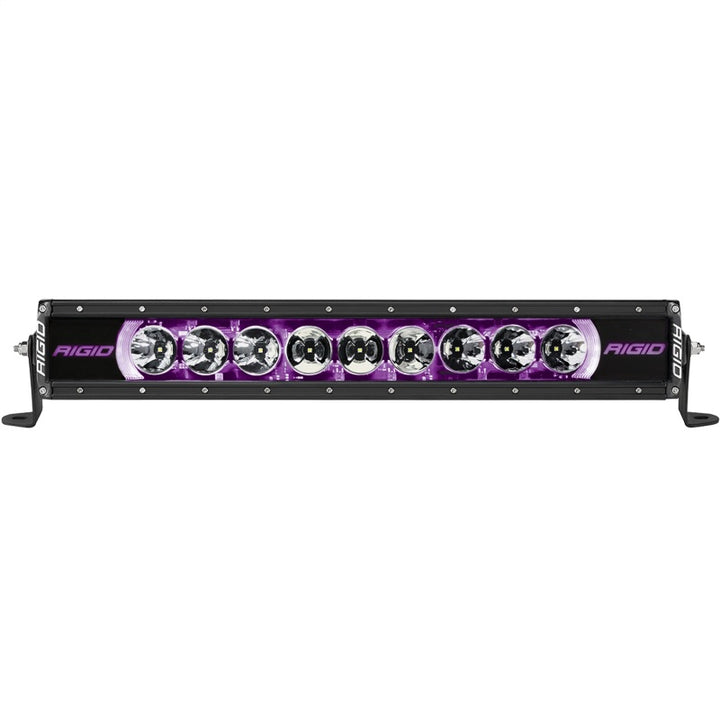 Rigid Industries Radiance+ 20in. RGBW Light Bar - Bull Strap