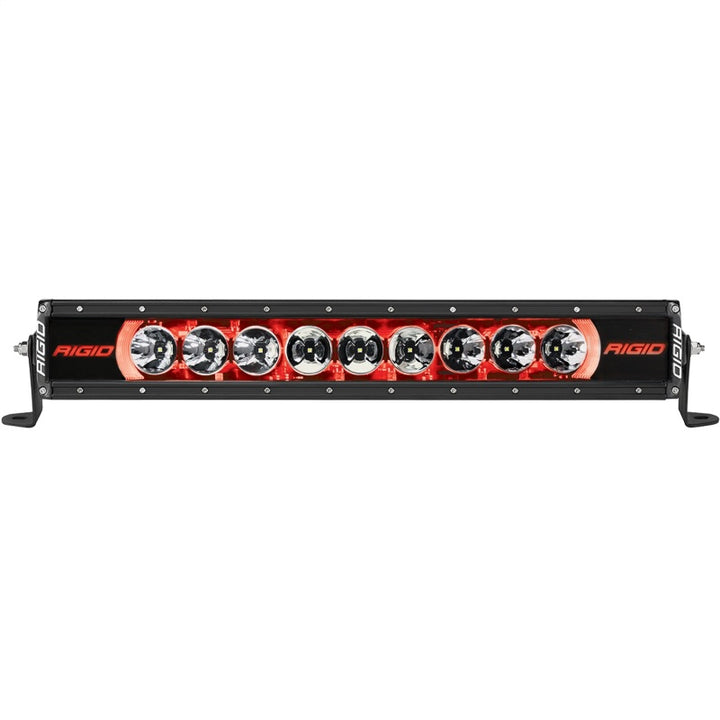 Rigid Industries Radiance+ 20in. RGBW Light Bar - Bull Strap