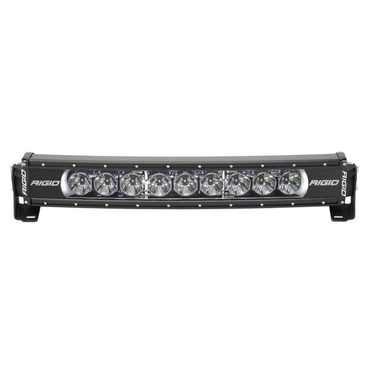 Rigid Industries Radiance+ Curved 20in. RGBW Light Bar - Bull Strap