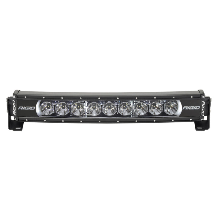Rigid Industries Radiance+ Curved 30in. RGBW Light Bar - Bull Strap