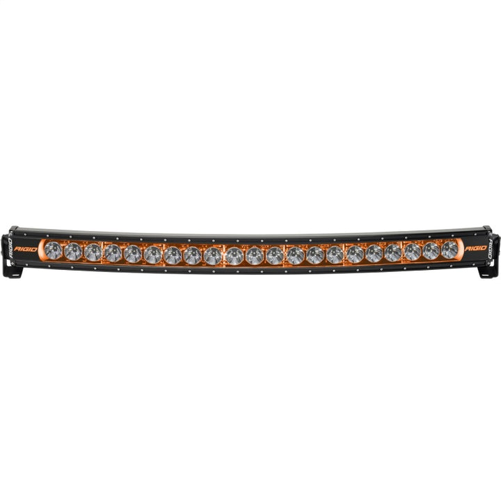 Rigid Industries Radiance+ Curved 40in. RGBW Light Bar - Bull Strap