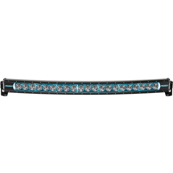 Rigid Industries Radiance+ Curved 40in. RGBW Light Bar - Bull Strap