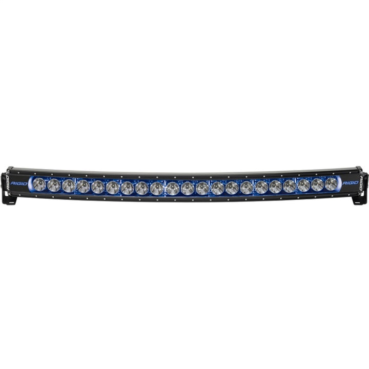 Rigid Industries Radiance+ Curved 40in. RGBW Light Bar - Bull Strap