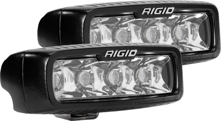 Rigid Industries SRQ - Spot - White - Set of 2 - Bull Strap