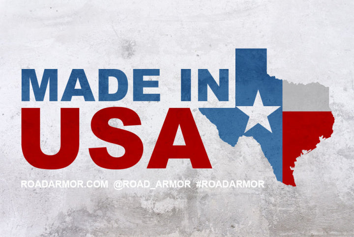 Road Armor 11-16 Ford F-250 SPARTAN Front Bumper Bolt-On Pre-Runner Guard - Tex Blk - Bull Strap