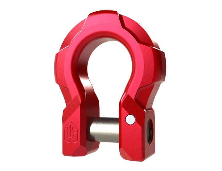 Road Armor iDentity Aluminum Shackles - Red - Bull Strap