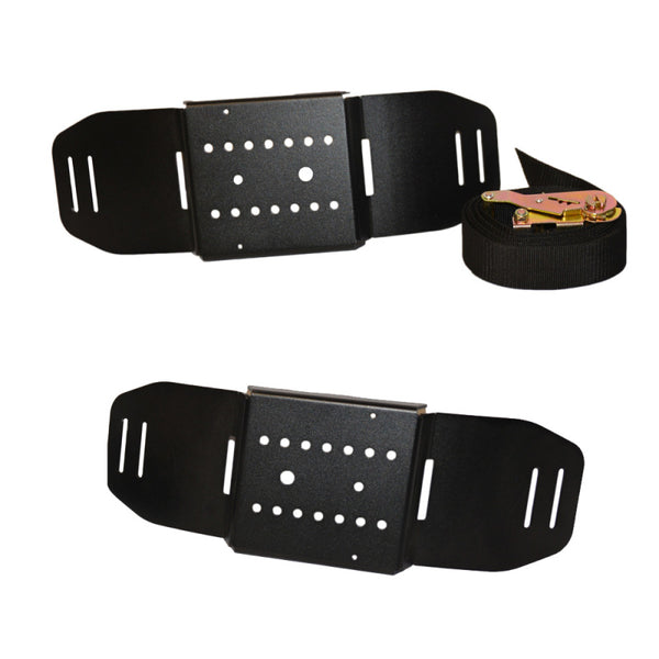 Rock Slide Any Tire Size Ez Rack Kit / Basic / Steel - Bull Strap
