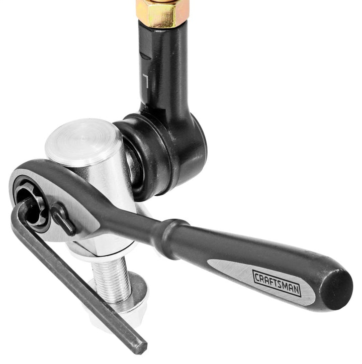 RockJock 2021+ Ford Bronco (w/ Non-Electric Factory Front Sway Bar) Antirock Front Sway Bar Kit - Bull Strap