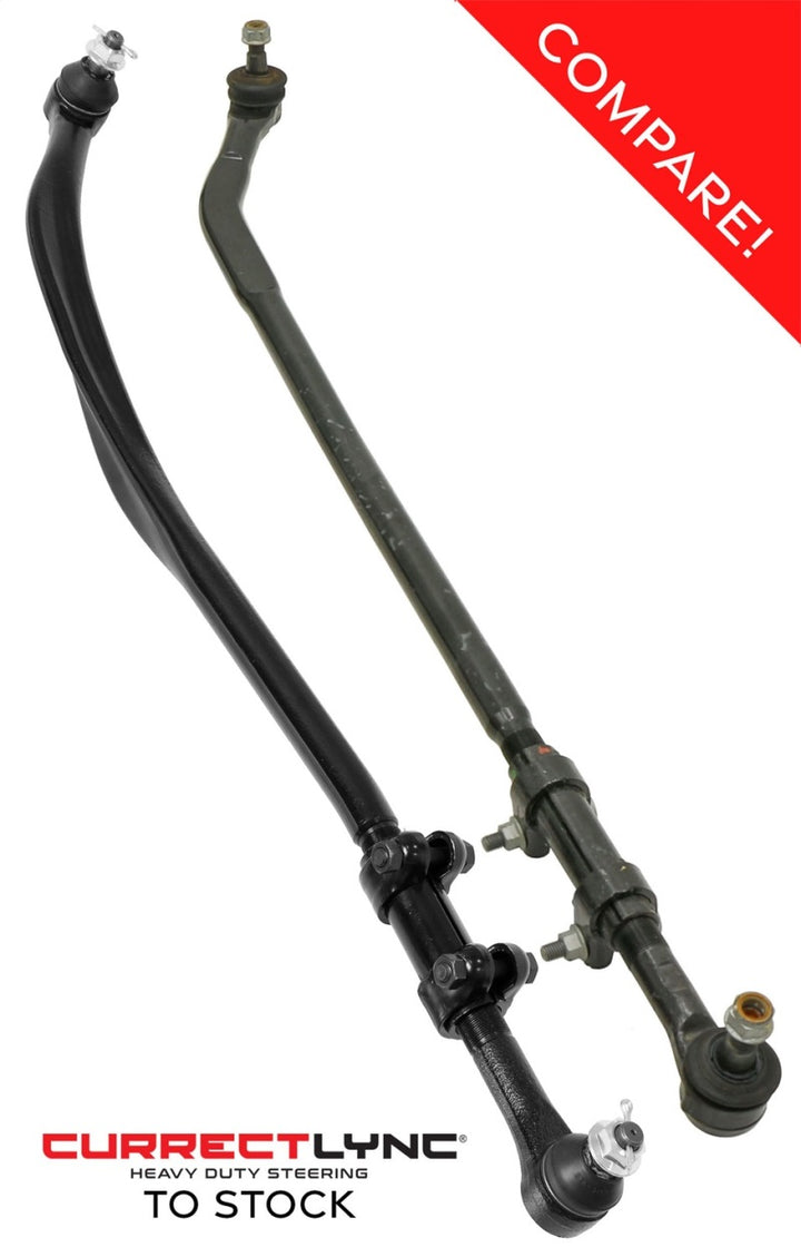 RockJock JK Currectlync Steering System w/ Hardware Mounting Kit - Bull Strap