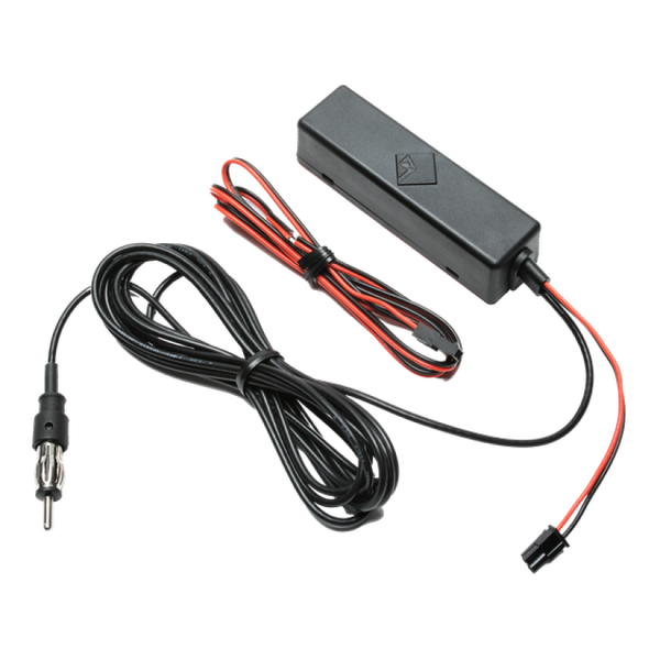 Rockford Fosgate AM/FM/WB Amplified 12V Antenna - Bull Strap