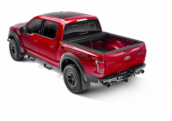Roll-N-Lock 15-18 Ford F-150 SB 77-3/8in M-Series Retractable Tonneau Cover - Bull Strap