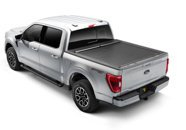 Roll-N-Lock 17-19 Ford F-250/F-350 Super Duty SB 80-3/8in A-Series Retractable Tonneau Cover - Bull Strap