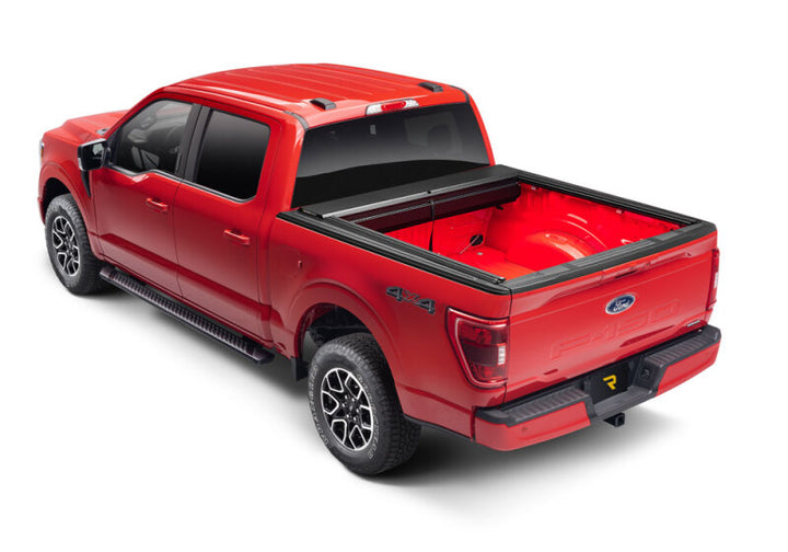 Roll-N-Lock 17-22 Ford Super Duty (98.1in Bed) M-Series XT Retractable Cover - Bull Strap