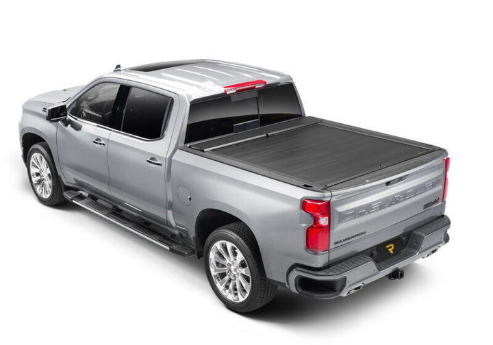 Roll-N-Lock 2019 Chevrolet Silverado 1500 XSB 68-3/8in A-Series Retractable Tonneau Cover - Bull Strap