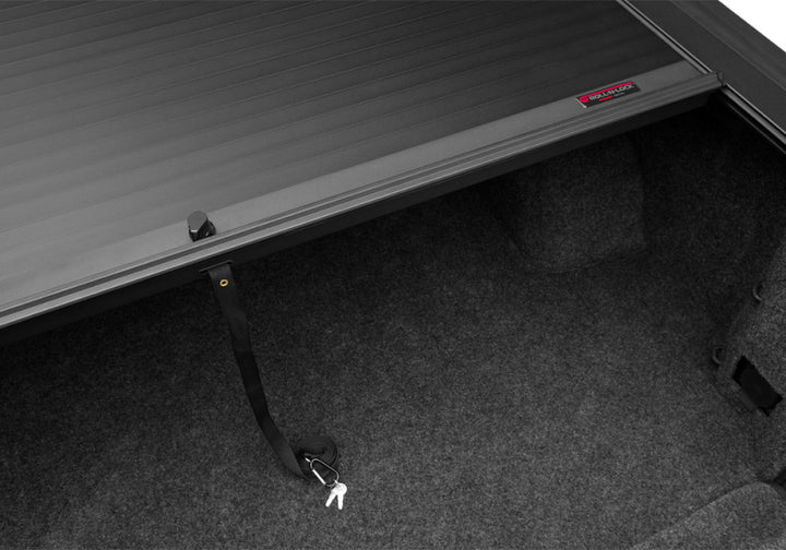 Roll-N-Lock 2019 Chevrolet Silverado 1500 XSB 68-3/8in A-Series Retractable Tonneau Cover - Bull Strap
