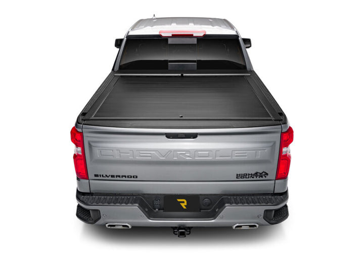 Roll-N-Lock 2019 Chevrolet Silverado 1500 XSB 68-3/8in A-Series Retractable Tonneau Cover - Bull Strap