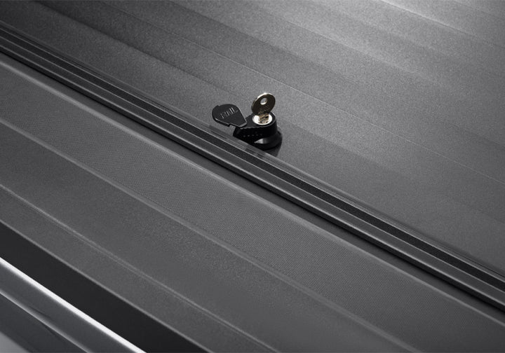 Roll-N-Lock 2019 Chevrolet Silverado 1500 XSB 68-3/8in A-Series Retractable Tonneau Cover - Bull Strap