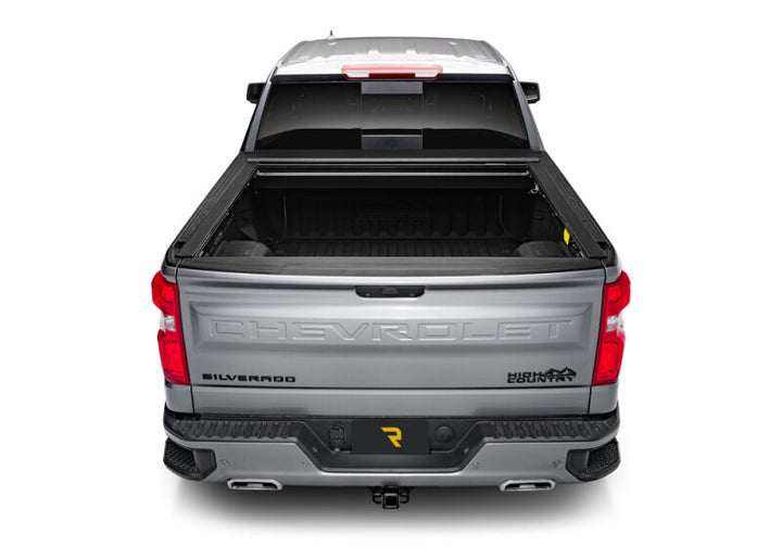 Roll-N-Lock 2019 Chevy Silverado 1500 68-3/8in E-Series Retractable Tonneau Cover - Bull Strap