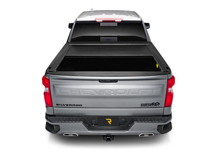Roll-N-Lock 2019 Chevy Silverado 1500 68-3/8in E-Series Retractable Tonneau Cover - Bull Strap