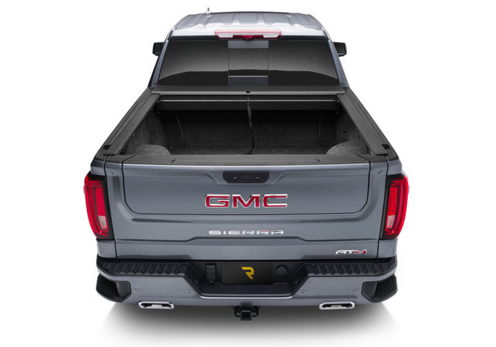 Roll-N-Lock 2020 Chevy Silverado / GMC Sierra 2500-3500 80-1/2in M-Series Retractable Tonneau Cover - Bull Strap