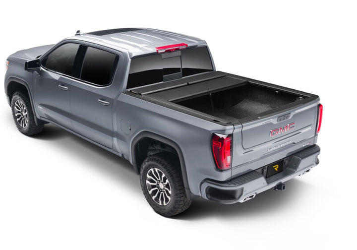Roll-N-Lock 2020 Chevy Silverado / GMC Sierra 2500-3500 80-1/2in M-Series Retractable Tonneau Cover - Bull Strap