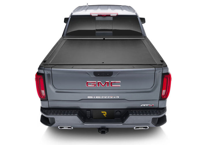 Roll-N-Lock 2020 Chevy Silverado / GMC Sierra 2500-3500 80-1/2in M-Series Retractable Tonneau Cover - Bull Strap