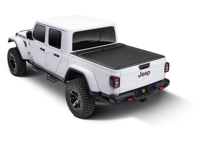 Roll-N-Lock 2020 Jeep Gladiator 5ft bed M-Series Retractable Tonneau Cover - Bull Strap