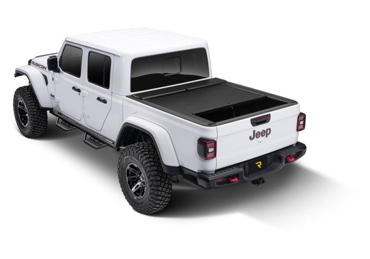 Roll-N-Lock 2020 Jeep Gladiator 5ft bed M-Series Retractable Tonneau Cover - Bull Strap