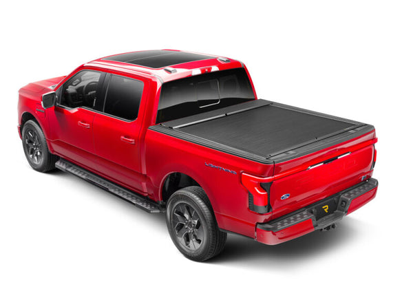 Roll-N-Lock 2021 Ford F-150 67.1in A-Series Retractable Tonneau Cover - Bull Strap