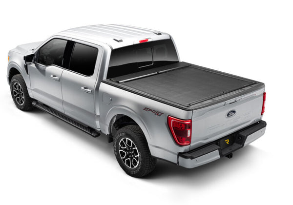 Roll-N-Lock 2021 Ford F-150 67.1in M-Series Retractable Tonneau Cover - Bull Strap