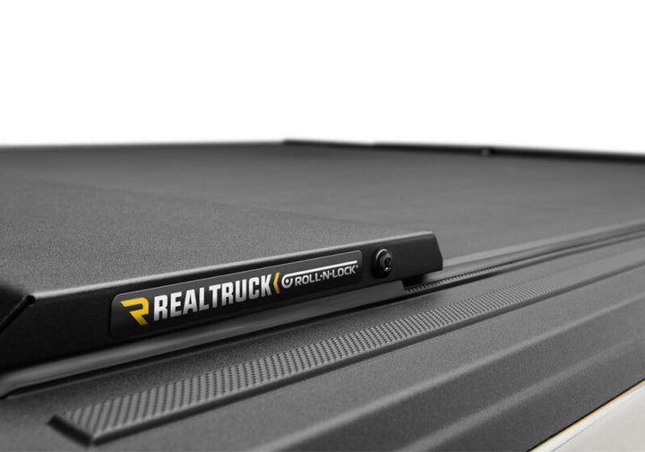 Roll-N-Lock 2021 Ford F-150 67.1in M-Series Retractable Tonneau Cover - Bull Strap