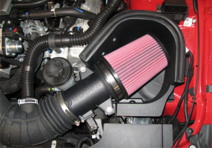 Roush 2010-2014 Ford Mustang 4.6L/5.0L V8 Cold Air Intake Kit - Bull Strap