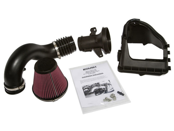 Roush 2011-2014 Ford F-150 5.0L Cold Air Kit - Bull Strap