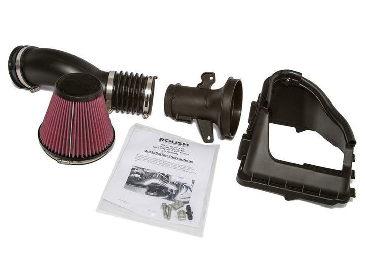 Roush 2011-2014 Ford F-150 6.2L Cold Air Kit - Bull Strap