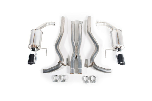 Roush 2015-2017 & 2024 Mustang 5.0L V8 CatBack Exhaust Kit (Fastback Only) - Bull Strap