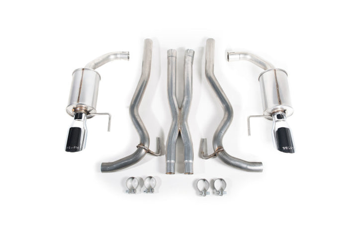 Roush 2015-2017 & 2024 Mustang 5.0L V8 CatBack Exhaust Kit (Fastback Only) - Bull Strap