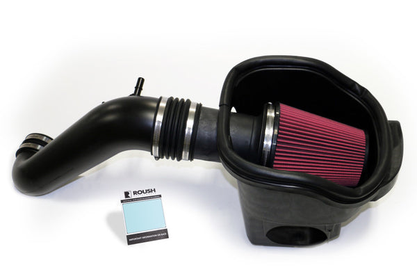 Roush 2015-2017 F-150 5.0L V8 Cold Air Intake Kit - Bull Strap