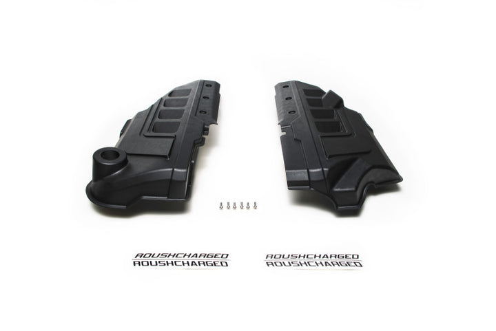 Roush 2018-2022 Ford Mustang Roushcharged Engine Coil Covers for Ford Performance 2650 Supercharger - Bull Strap