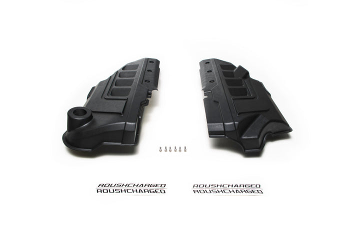 Roush 2018-2022 Ford Mustang Roushcharged Engine Coil Covers for Ford Performance 2650 Supercharger - Bull Strap