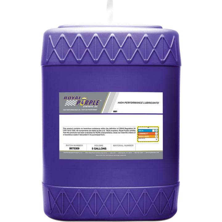 Royal Purple HPS Synthetic High Performance Street 5W-30 Motor Oil - 5 Gallon - Bull Strap